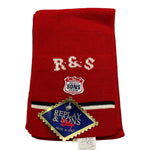 REPLAY & SONS sciarpa tinta unita con ricami Rosso per Bambino Q105 ROSSO REPLAY & SONS