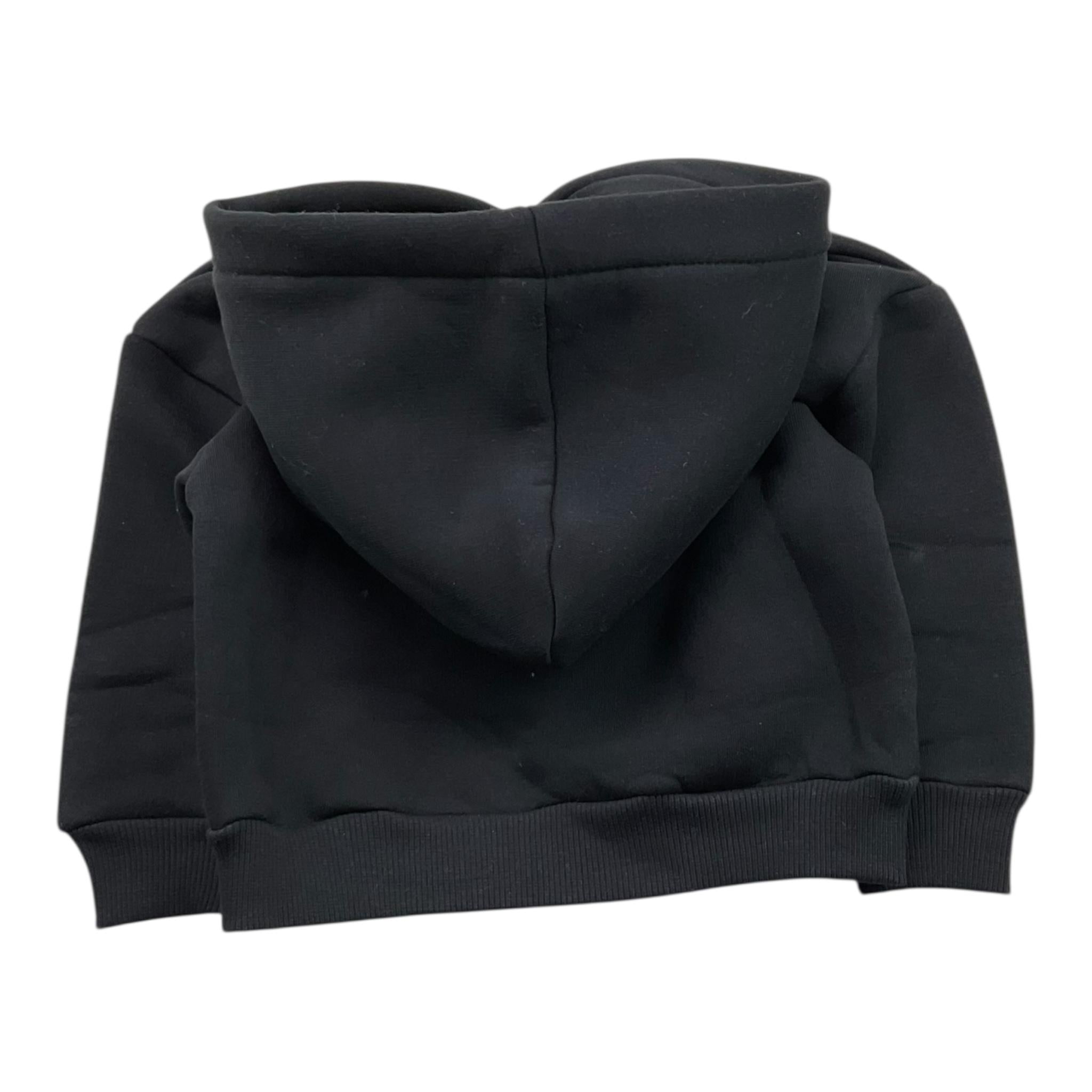 PATRIOT felpa tinta unita con cappuccio e stampa Nero per Bambino FE0036 NERO PATRIOT