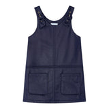 MAYORAL abito giromanica tinta unita Blu per Bambina 4934 BLU MAYORAL