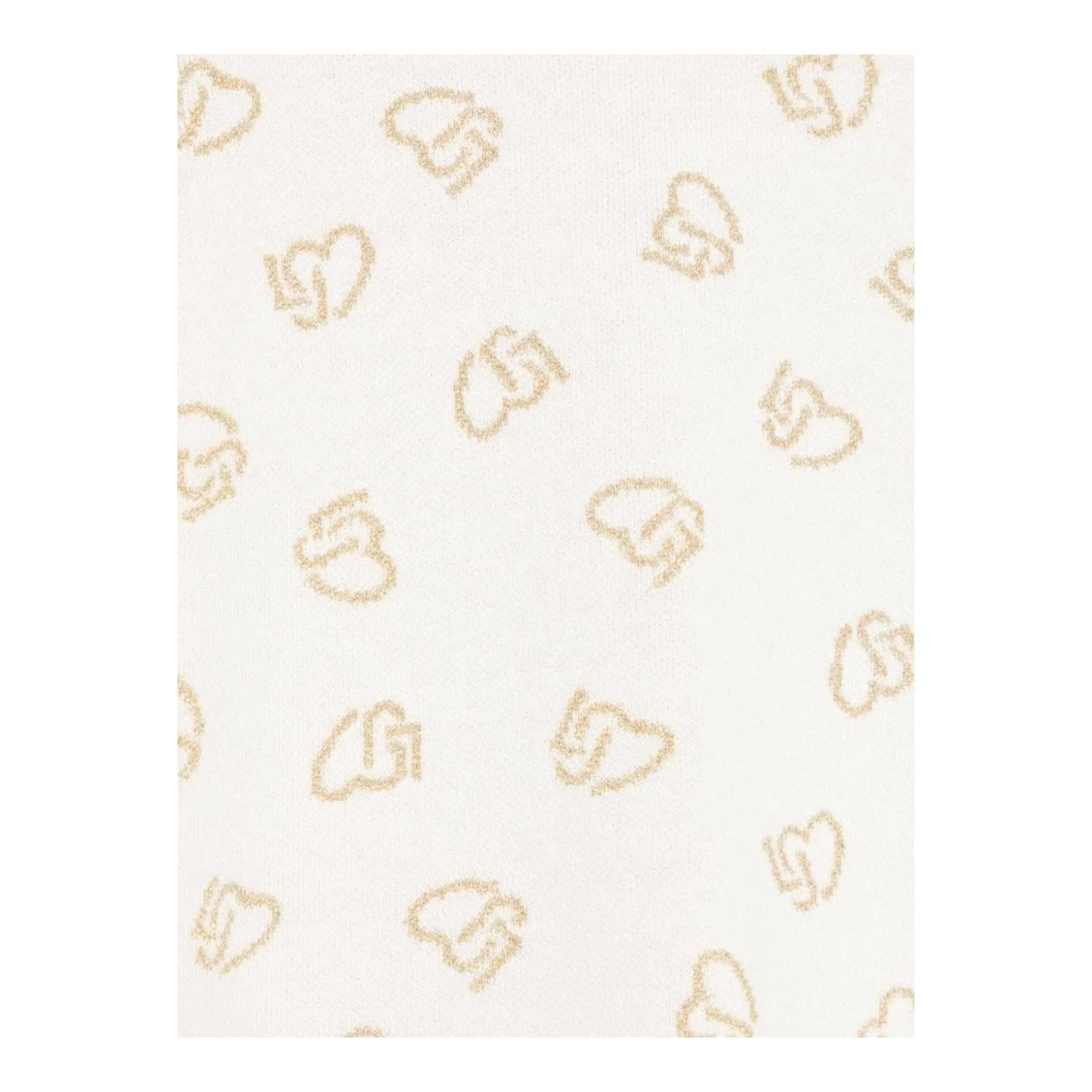 LIU JO abito manica lunga in maglia Panna per Bambina KF4041 PANNA LIU JO