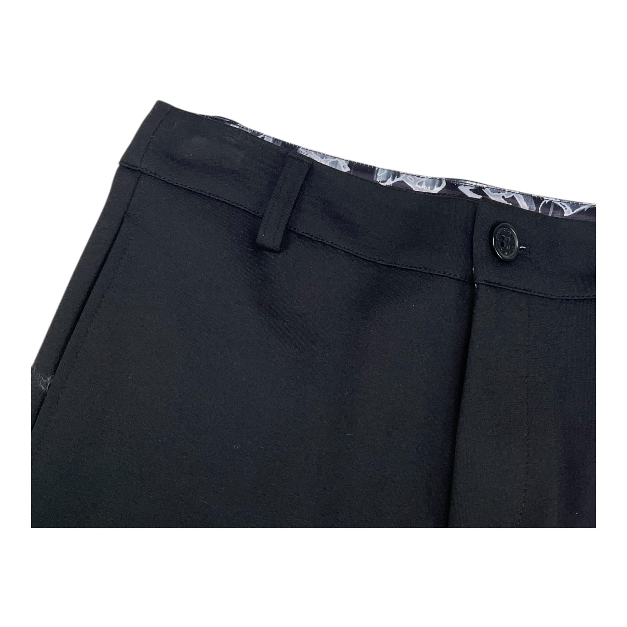 JOHN RICHMOND pantalone tinta unita con elastico in vita Nero per Bambino RBP23124PA NERO JOHN RICHMOND