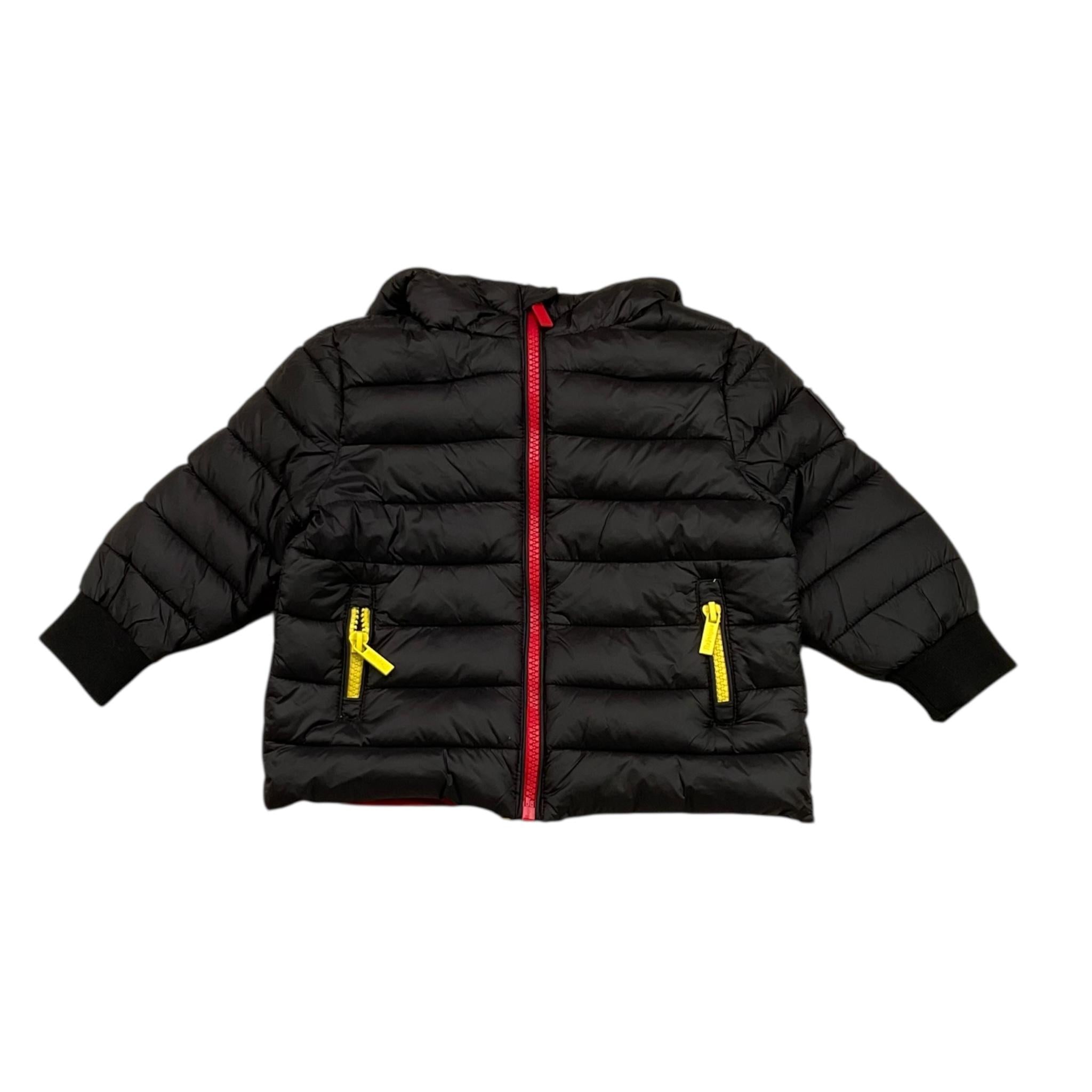 REFRIGUE giubbino tinta unita con cappuccio e zip Nero per Neonato 2871O00001 NERO REFRIGUE