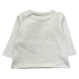 GUESS shirt girocollo tinta unita ocn logo Bianco per Neonata K4YI27K6YW4 BIANCO GUESS