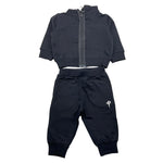 CESARE PACIOTTI completo bicolore 2pz felpa-pantalone Nero per Neonato COMP5315B NERO CESARE PACIOTTI