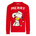 SAINT BARTH maglia girocollo tinta unita con stampa Rosso per Bambino DOU000102536G ROSSO SAINT BARTH