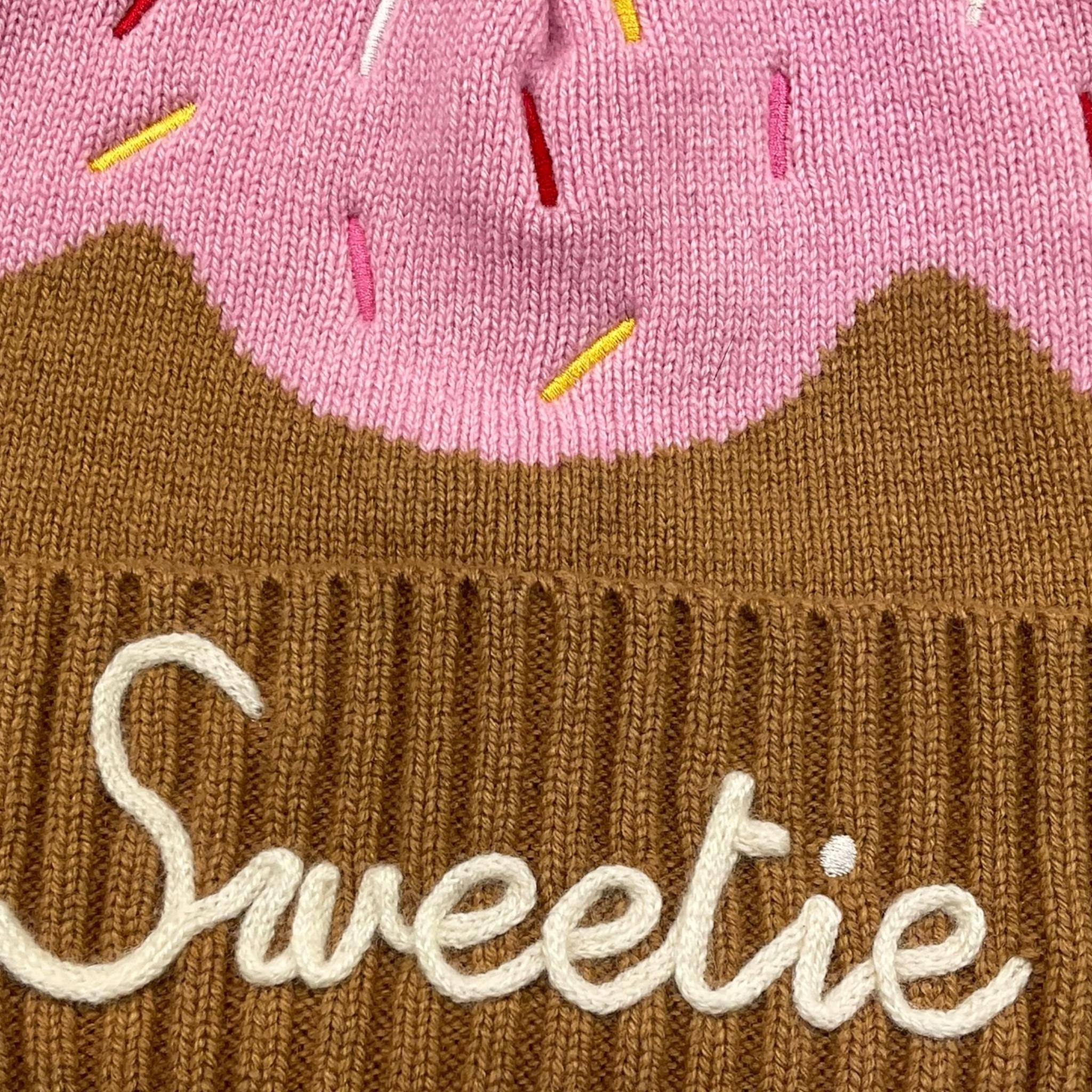 SAINT BARTH cappello bicolore con stampa Rosa/beige per Bambina ZAY001 ROSA/BEIGE SAINT BARTH