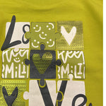 MAYORAL completo 2 pezzi felpa-leggins bicolore Verde per Neonata 4708XN VERDE MAYORAL