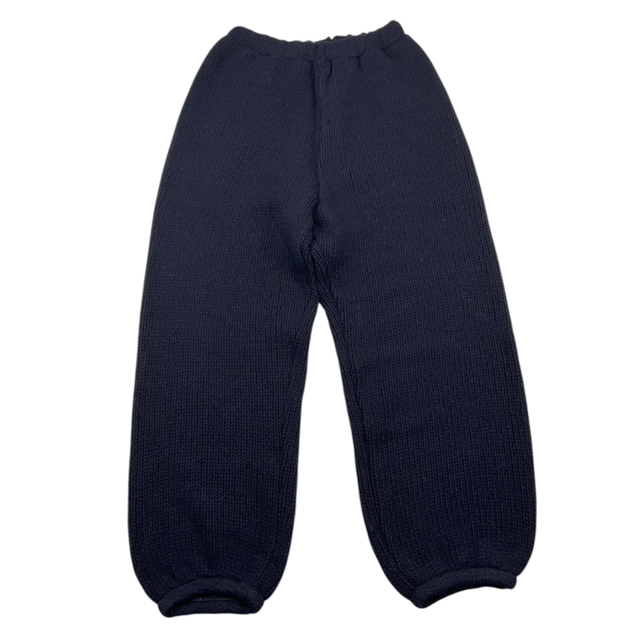 DOU DOU pantalone tinta unita con elastico in vita Blu per Bambino DV6Q30 BLU DOU DOU