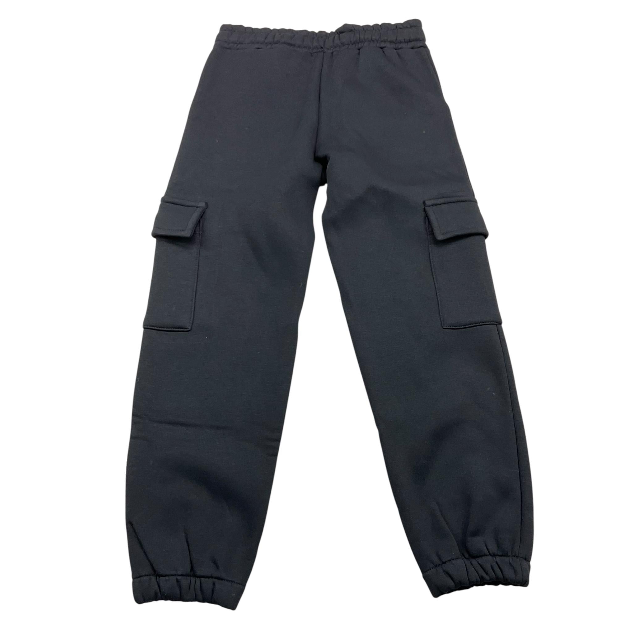 BRAND NAME pantalone tuta tinta unita Nero per Bambino TR1031 NERO BRAND NAME