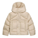 DSQUARED2 giubbino tinta unita cn cappuccio Beige per Bambina DQ2663 BEIGE DSQUARED2