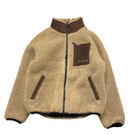 SAINT BARTH giubbino tinta unita con zip e contrasti Beige per Bambino KEYSTONE BEIGE SAINT BARTH