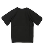 MOSCHINO t-shirt tinta unita girocollo Nero per Bambino HUM04Z NERO MOSCHINO