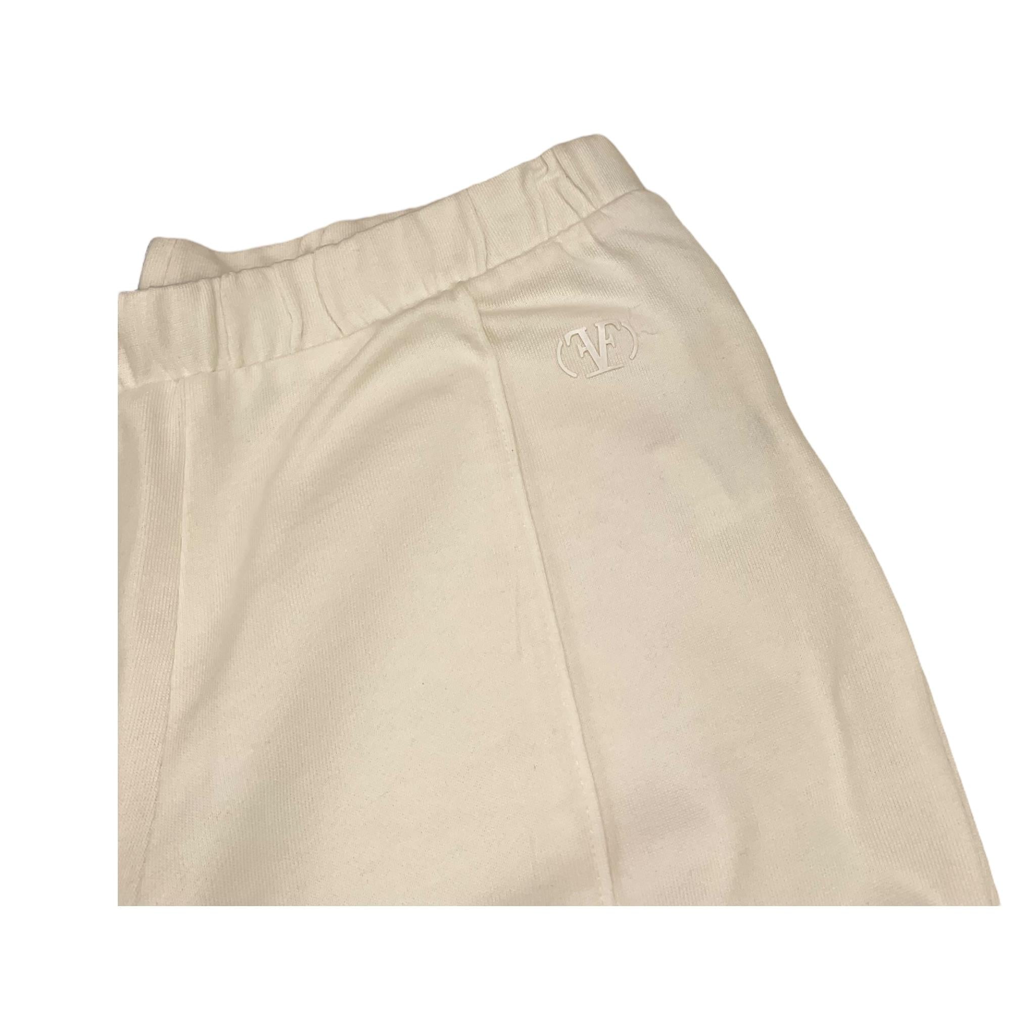 FUN & FUN pantalone tuta tinta unita Panna per Bambina FJPT00009 PANNA FUN & FUN
