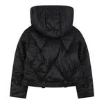 JOHN RICHMOND giubbino tinta unita con zip e cappuccio Nero per Bambina RGA24001PL NERO JOHN RICHMOND