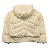 SUNS giubbino tinta unita con zip e cappuccio Panna per Bambina GBS5359D PANNA SUNS