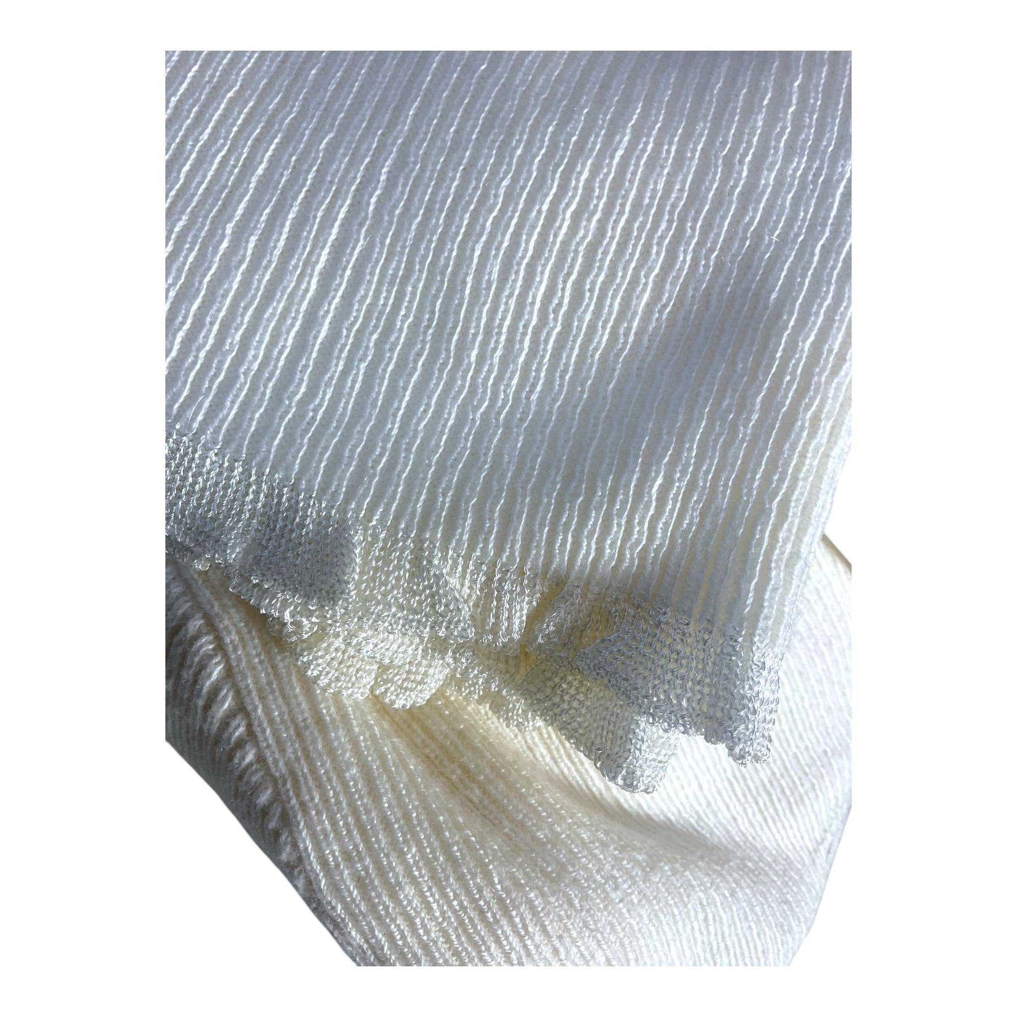 MAISON MARGIELA maglia tinta unita collo alto Panna per Bambina M60717 PANNA MAISON MARGIELA