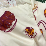 THE NORTH FACE giubbino tinta unita con cappuccio e fantasia Panna per Neonato NF0A7UMKOOZ PANNA THE NORTH FACE