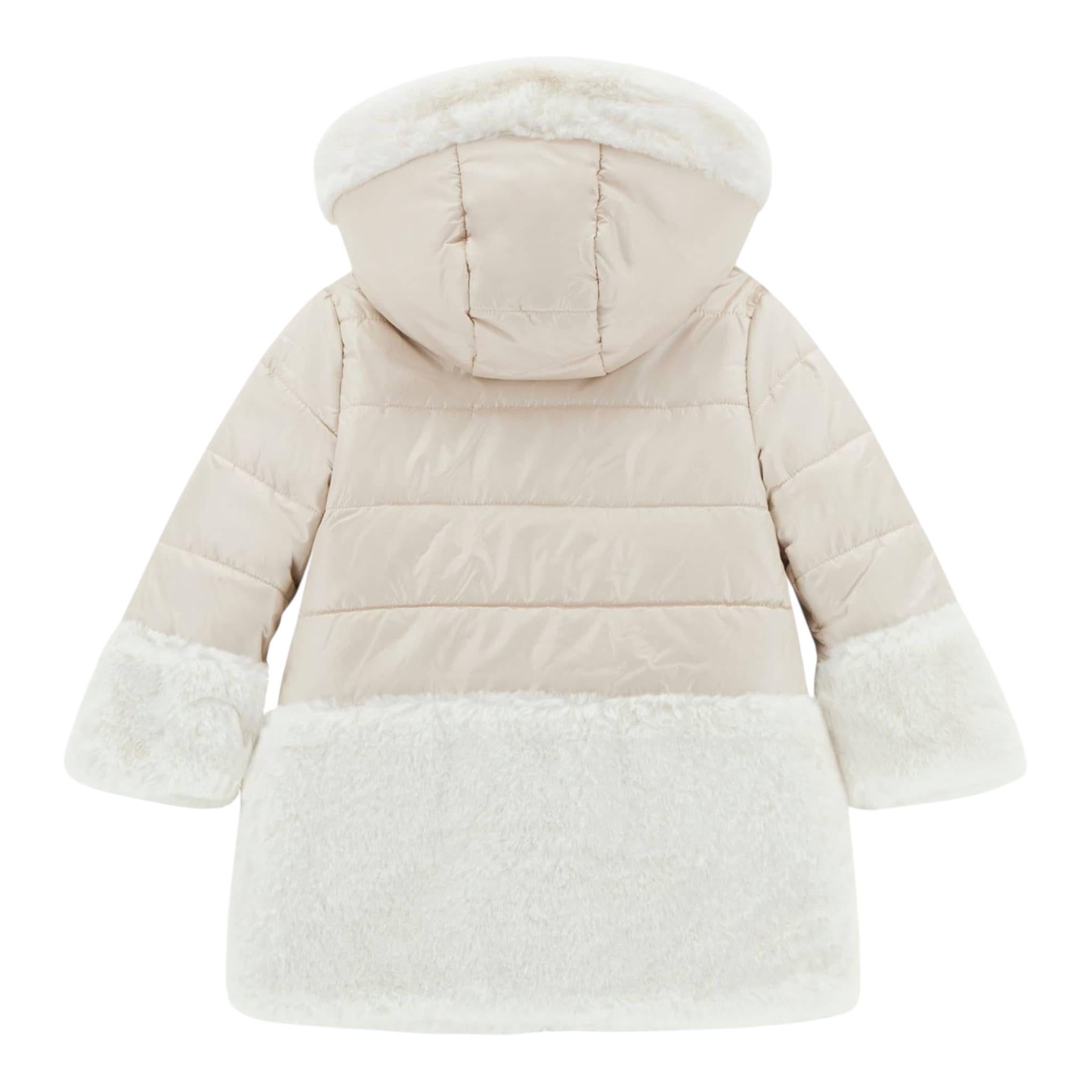 GUESS giubbino reversibile bicolore con pelliccia Beige per Neonata K4BL02WGL60 BEIGE GUESS