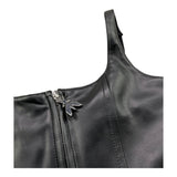 PATRIZIA PEPE top tinta unita in ecopelle Nero per Bambina 7C0250 NERO PATRIZIA PEPE