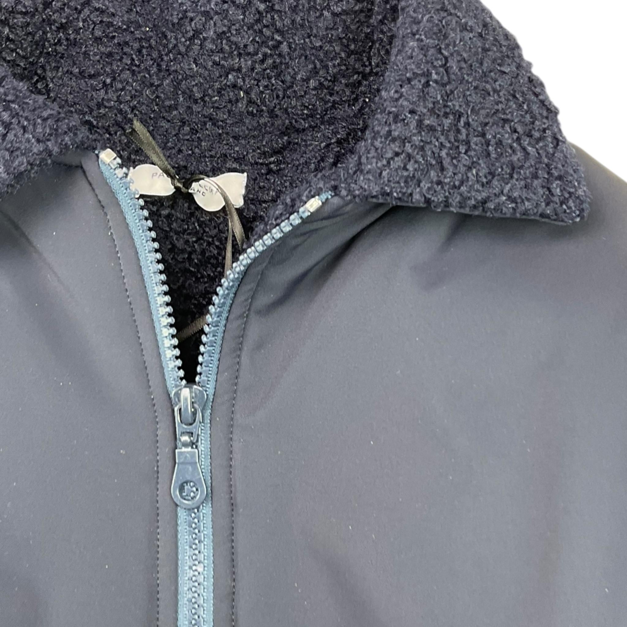PAOLO PECORA giubbin inta unita con zip Blu per Bambino PP4168 BLU PAOLO PECORA