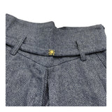 ELISABETTA FRANCHI short tinta unita cn cinturino Blu per Bambina EFBE066 BLU ELISABETTA FRANCHI