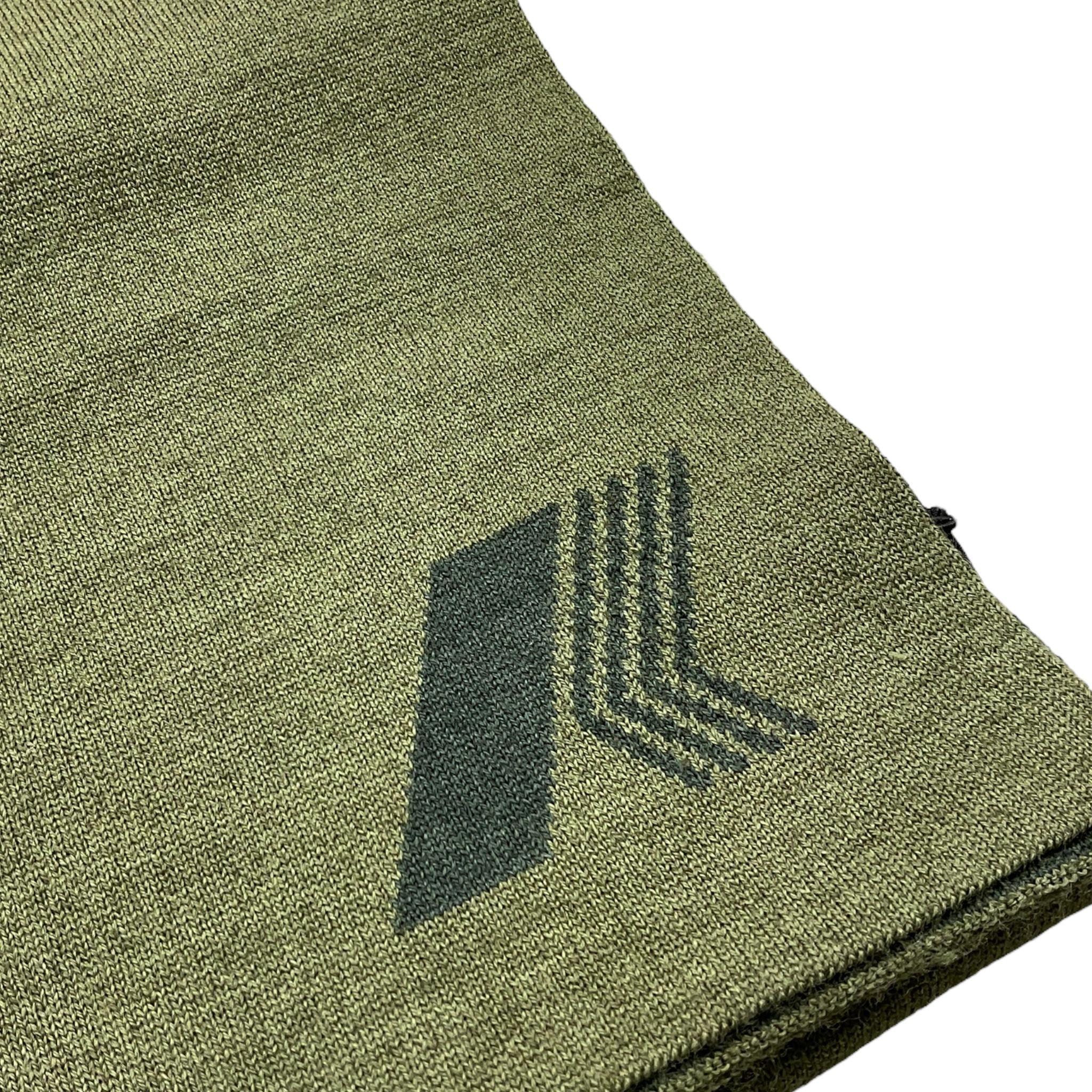 K-WAY sciarpa tinta unita con logo Verde per Bambino K7142GW VERDE K-WAY