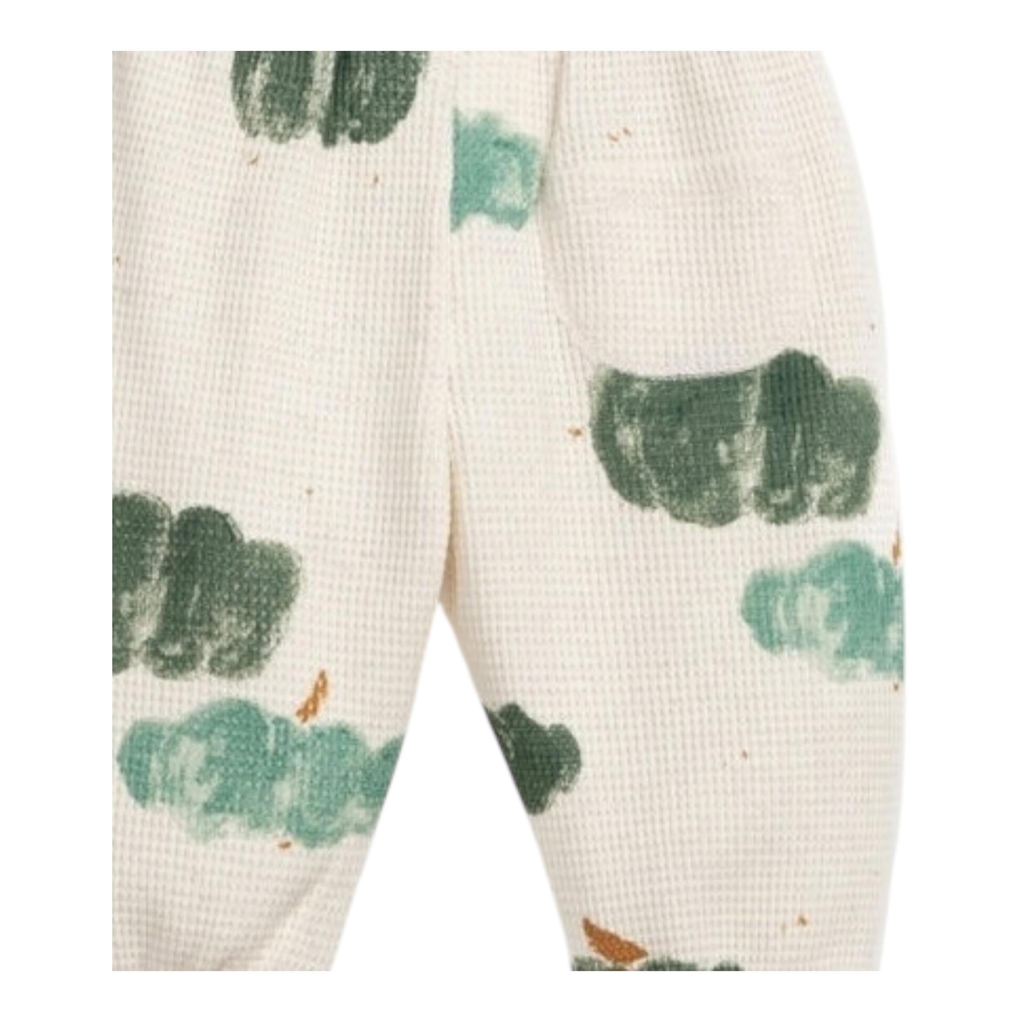 PLAY UP pantalone tinta unita con fantasia Beige per Neonato PA011AP11604 BEIGE PLAY UP
