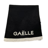 GAELLE sciarpa tinta unita con logo Nero per Bambina 2741SC00507 NERO GAELLE