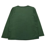 SUN68 shirt girocollo tinta unita cn taschino in contrasto Verde per Bambino T44306 VERDE SUN68