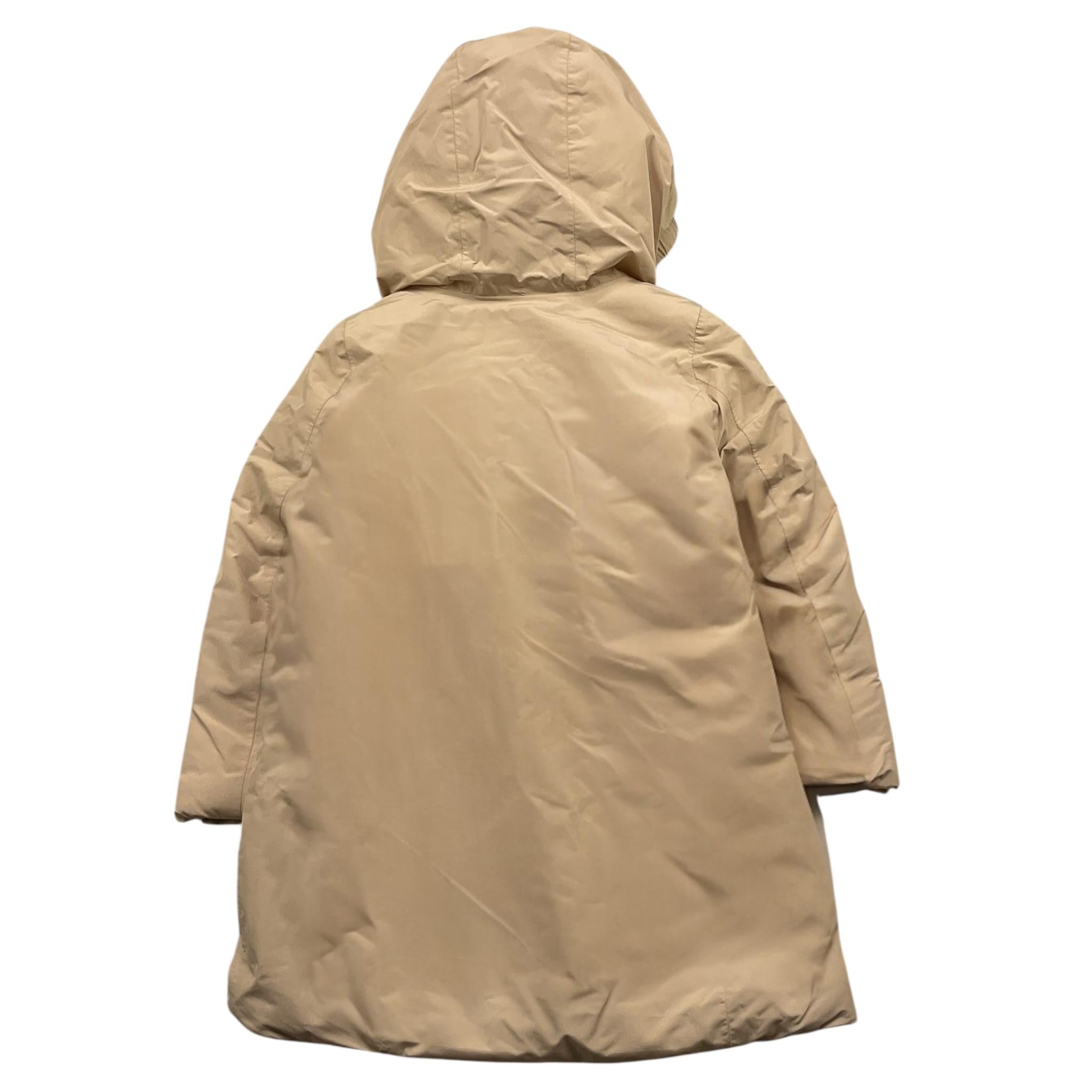 K-WAY giubbino tinta unita con zip e cappuccio Beige per Bambina K41383WXX BEIGE K-WAY