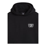 VANS felpa chiusa con cappuccio e stampa logo Nero per Bambino VN000JBEBLK1X NERO VANS