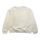 JECKERSON felpa girocollo tinta unita con logo Bianco per Bambino J4500 BIANCO JECKERSON