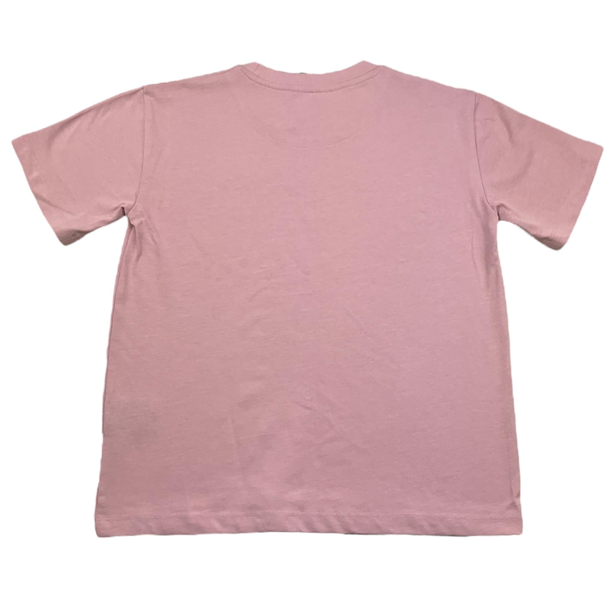 JOHN RICHMOND t-shirt girocollo tinta unita con stampa logo Lilla per Bambina RGA25008TS LILLA JOHN RICHMOND