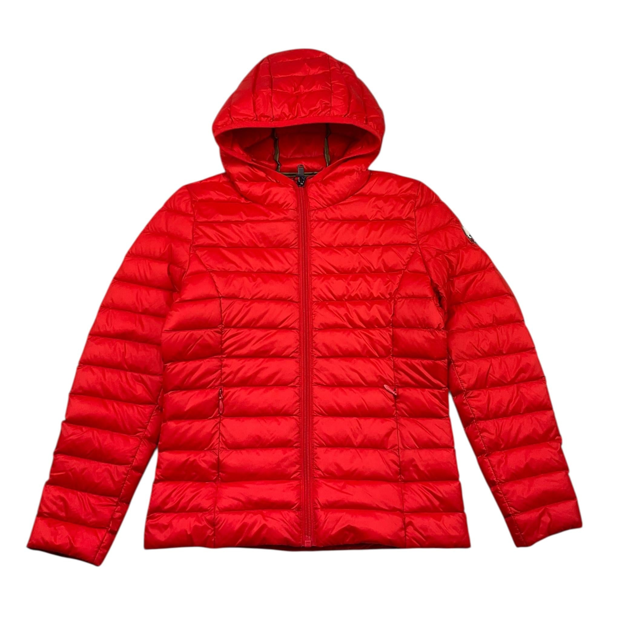 JoTT giubbino tinta unita con zip e cappuccio Rosso per Bambina PS23KDOW02 ROSSO JoTT