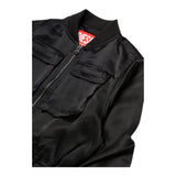 DIESEL felpa tinta unita con zip Nero per Bambina J01950 NERO DIESEL
