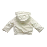 CESARE PACIOTTI giubbino tinta unita con zip e cappuccio Bianco per Neonato GBP5352B BIANCO CESARE PACIOTTI