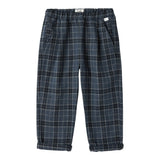 IL GUFO pantalone tinta unita con fantasia a righe Blu per Bambina A24PL291W3067 BLU IL GUFO