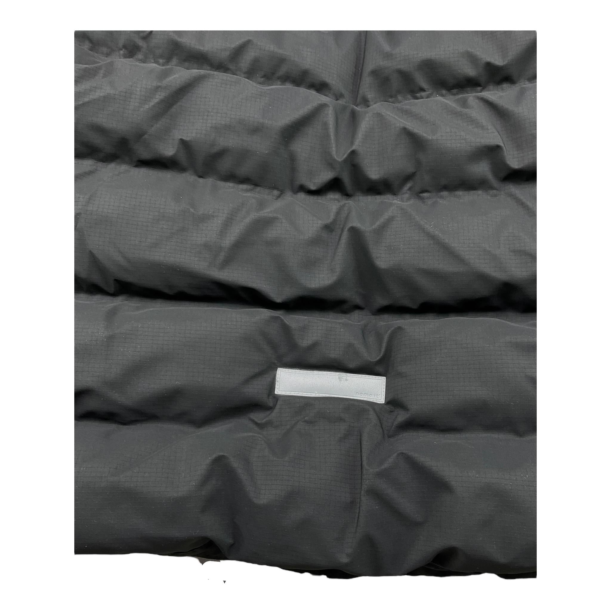 NAME IT giubbino tinta unita con cappuccio Nero per Bambina 13219023 NERO NAME IT