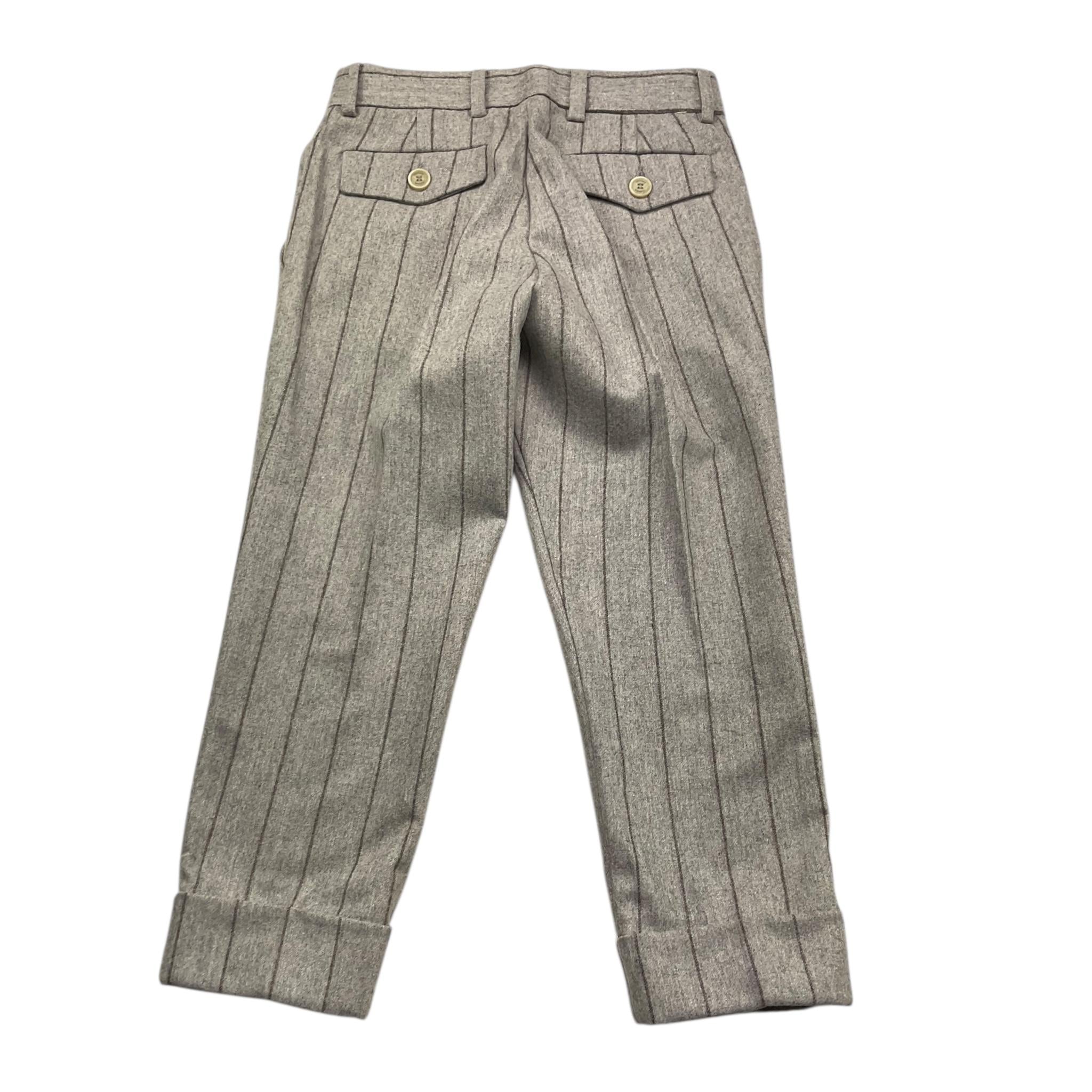 ELEVENTY pantalone tinta unita con fantasia a righe Grigio per Bambino ETP00I0173 GRIGIO ELEVENTY