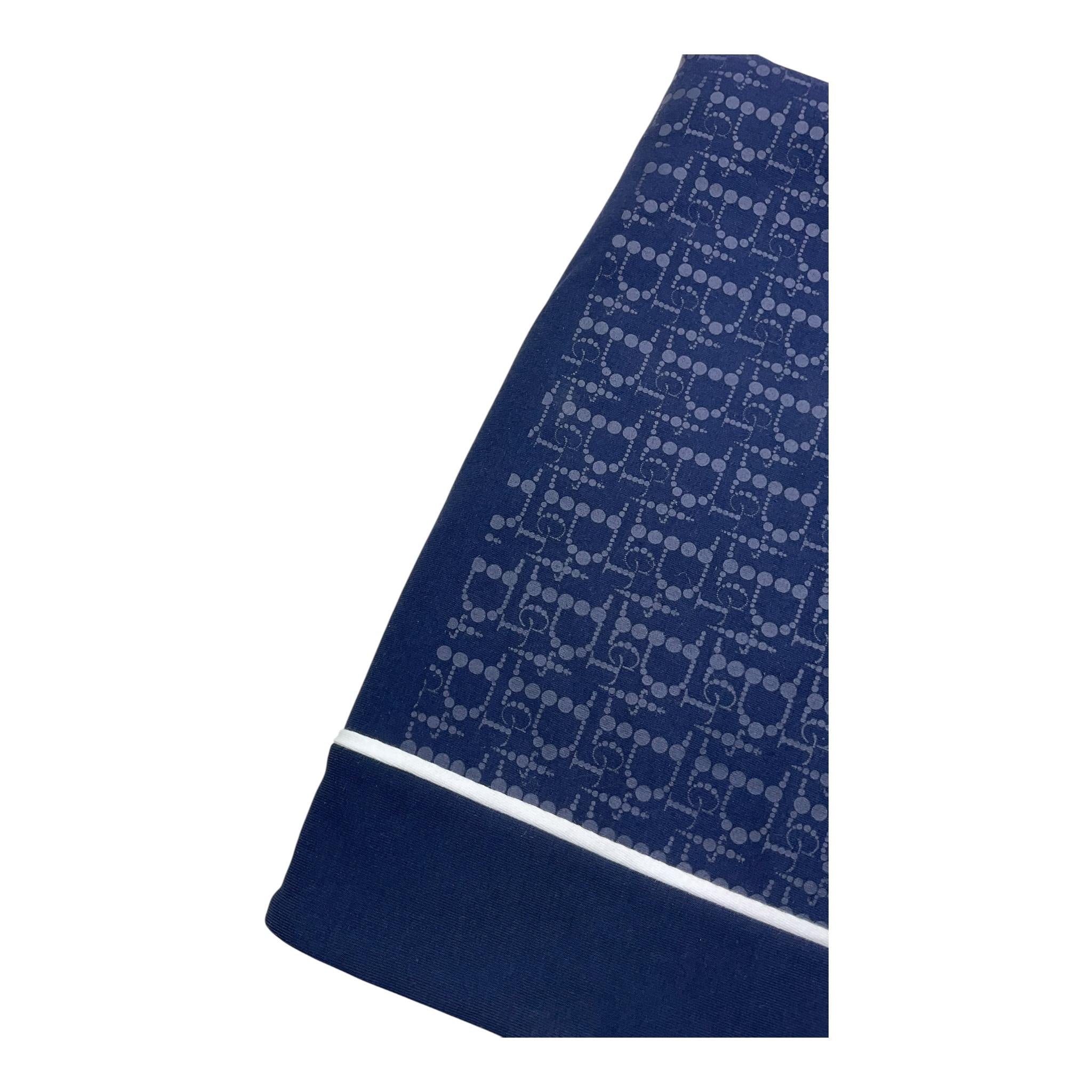 CESARE PACIOTTI coperta tinta unita con logo Blu per Neonato COP5302N BLU CESARE PACIOTTI