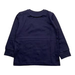 CESARE PACIOTTI shirt girocollo tinta unita con stampa in contrasto Blu per Neonato TSP5370B BLU CESARE PACIOTTI