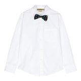 STELLA McCARTNEY camicia tinta unita con papillions  Bianco per Bambino TV5P20 BIANCO STELLA McCARTNEY