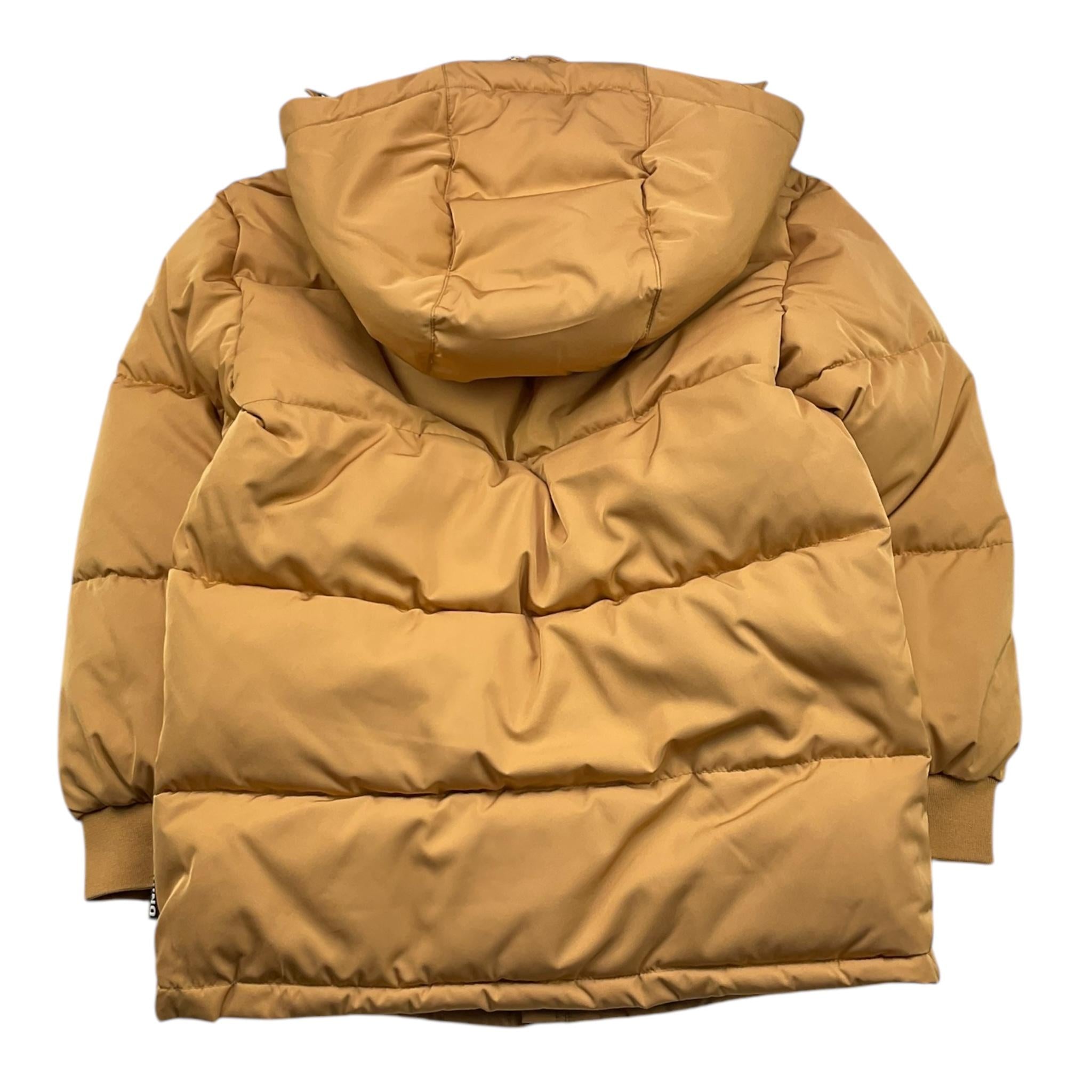 MOSCHINO giubbino tinta unita con zip e cappuccio Cammello per Bambino HUS05H CAMMELLO MOSCHINO