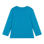 TIMBERLAND shirt girocollo tinta unita con logo Azzurro per Neonato T602151 AZZURRO TIMBERLAND