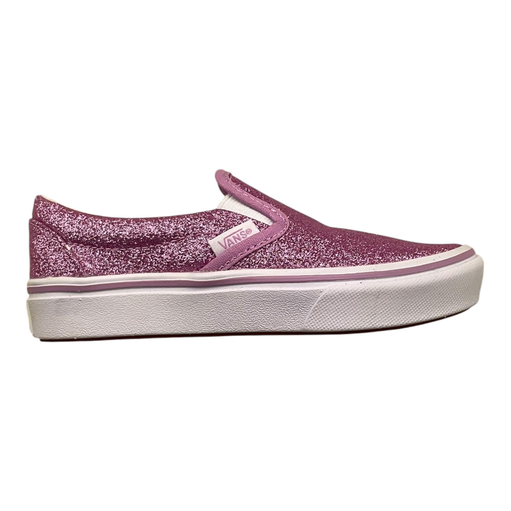 VANS sneakers tinta unita glitterata Rosa per Bambina VN0A4U1S31P1 ROSA VANS