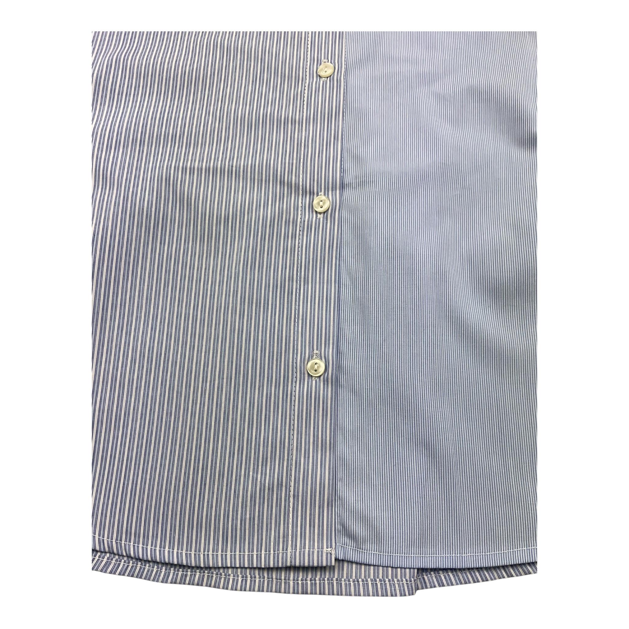 PLEASE camicia manica lunga fantasia a righe Azzurro per Bambina CL45271G66X AZZURRO PLEASE