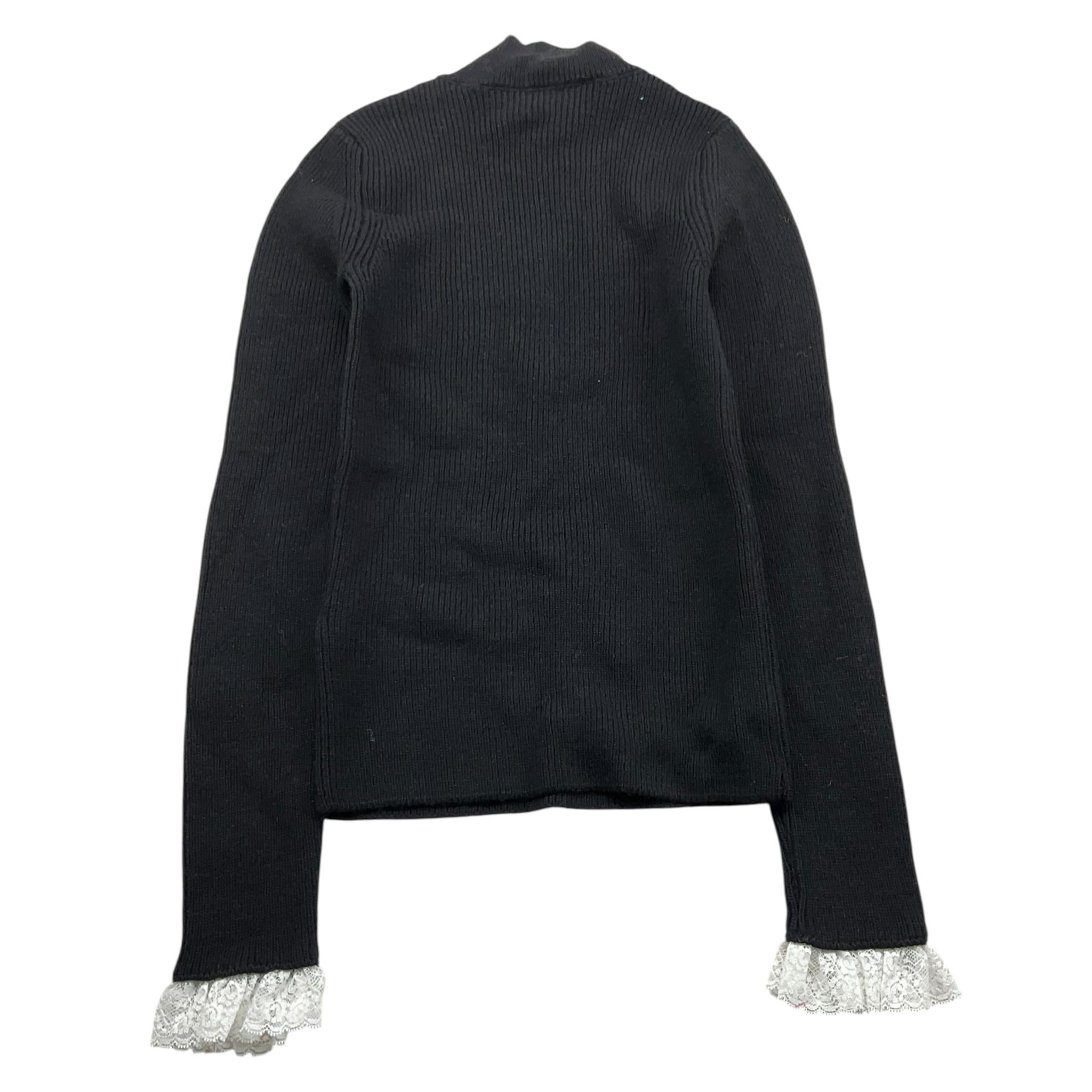maglia tinta unita collo alto PFMA016 NERO PHILOSOPHY
