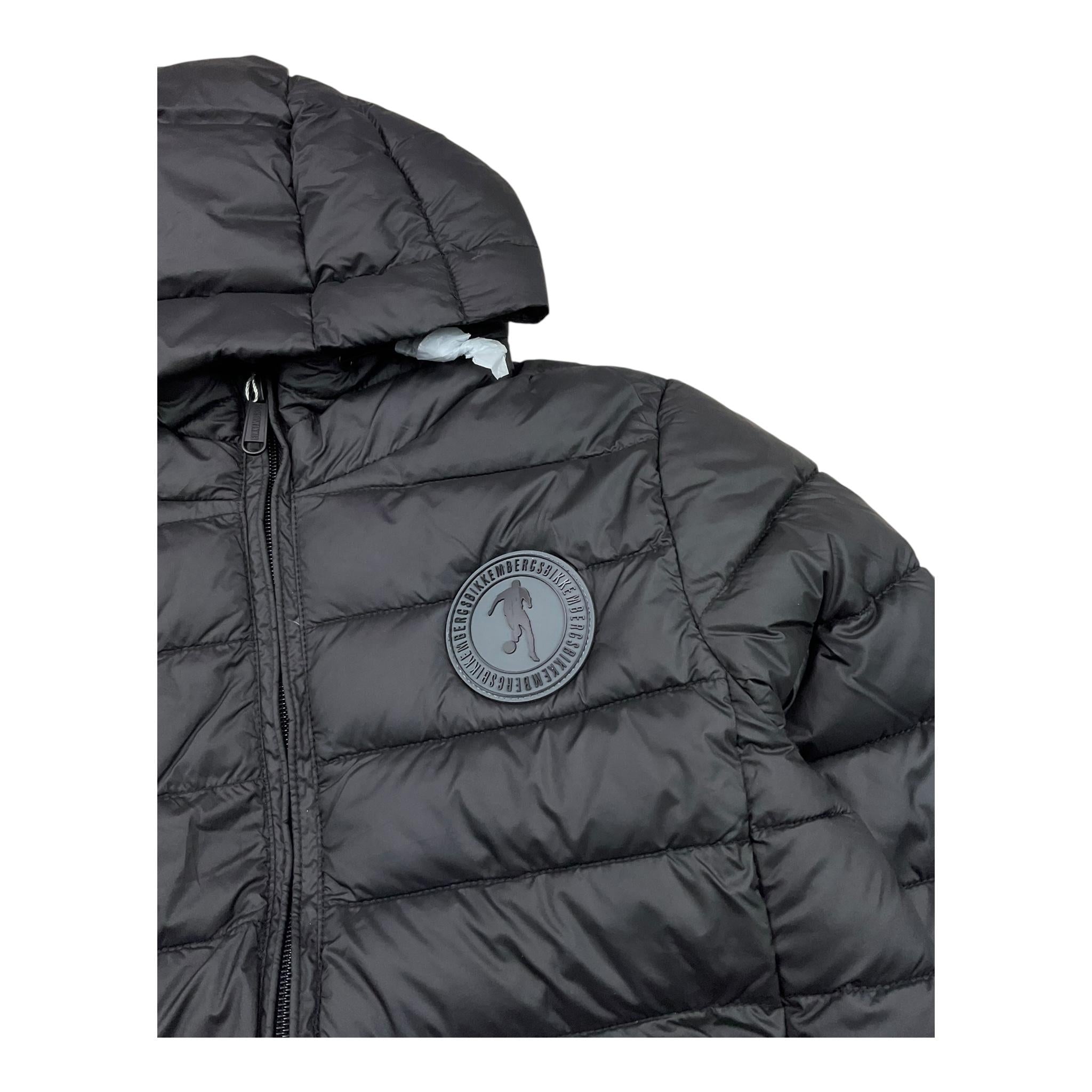 BiKKEMBERGS giubbino tinta unita con cappuccio Nero per Bambino BK2800 NERO BiKKEMBERGS