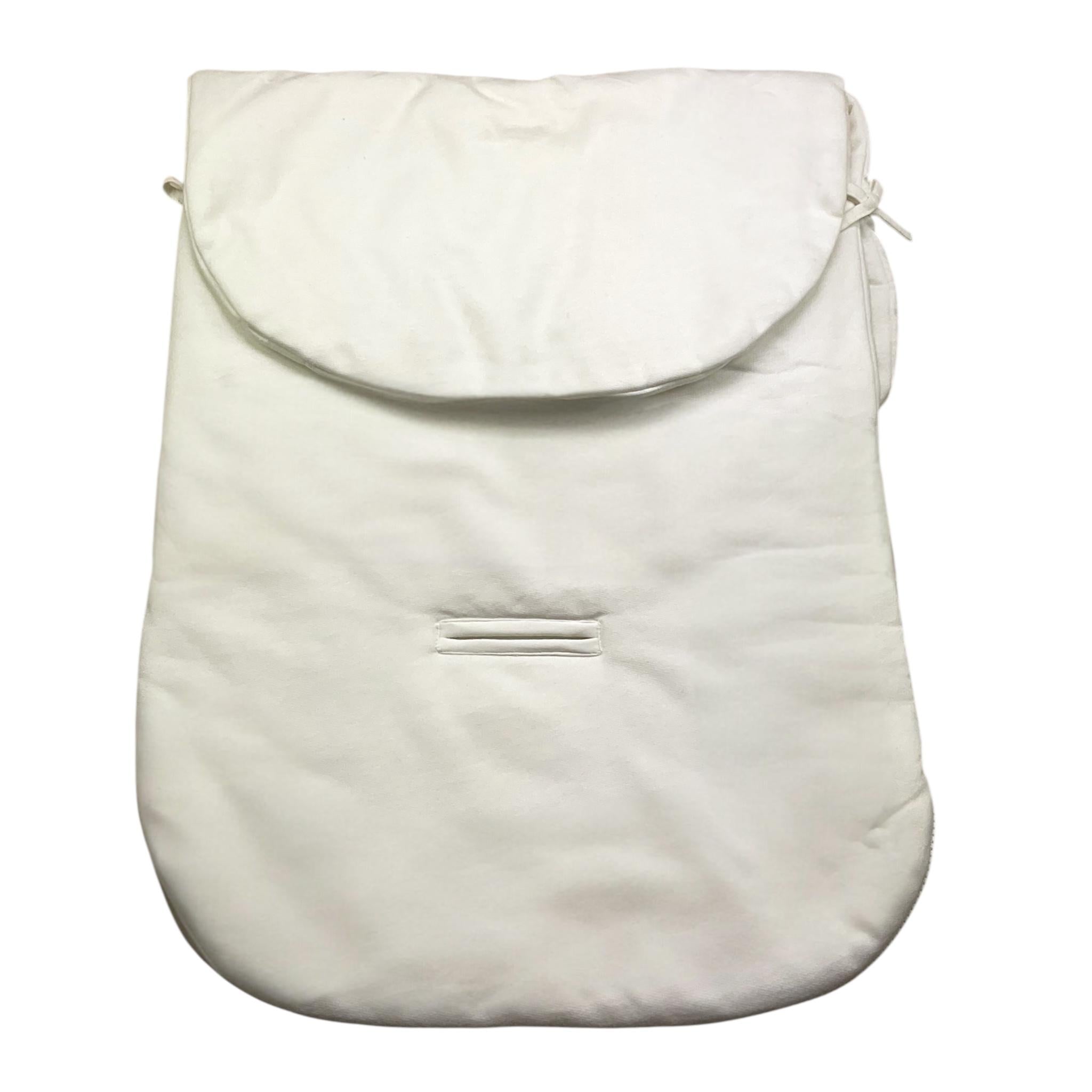 MOSCHINO sacca nanna bicolore con stampa logo Bianco per Neonato MPE00FO BIANCO MOSCHINO