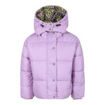 JOHN RICHMOND giubbino tinta unita con cappucio Lilla per Neonata RGA24084PIN LILLA JOHN RICHMOND
